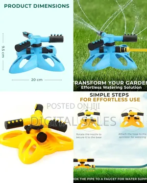 Garden Water Pressure Sprinkler