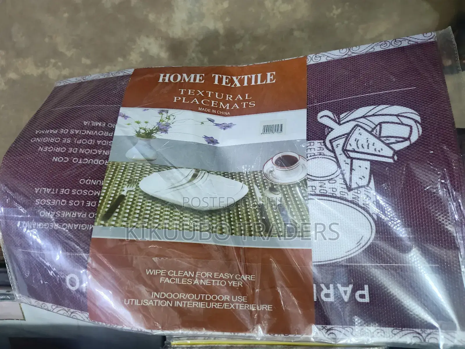 6pcs Textural Placemats