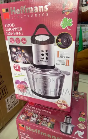3litres Hoffman Food Chopper