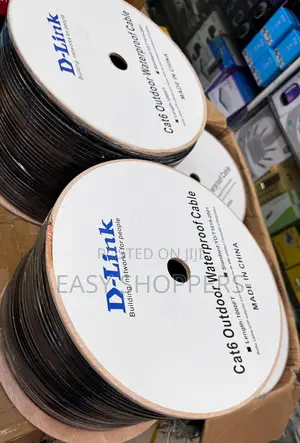 D-Link Cat6 Outdoor Cable Waterproof Networking Cable for Outdoor Use