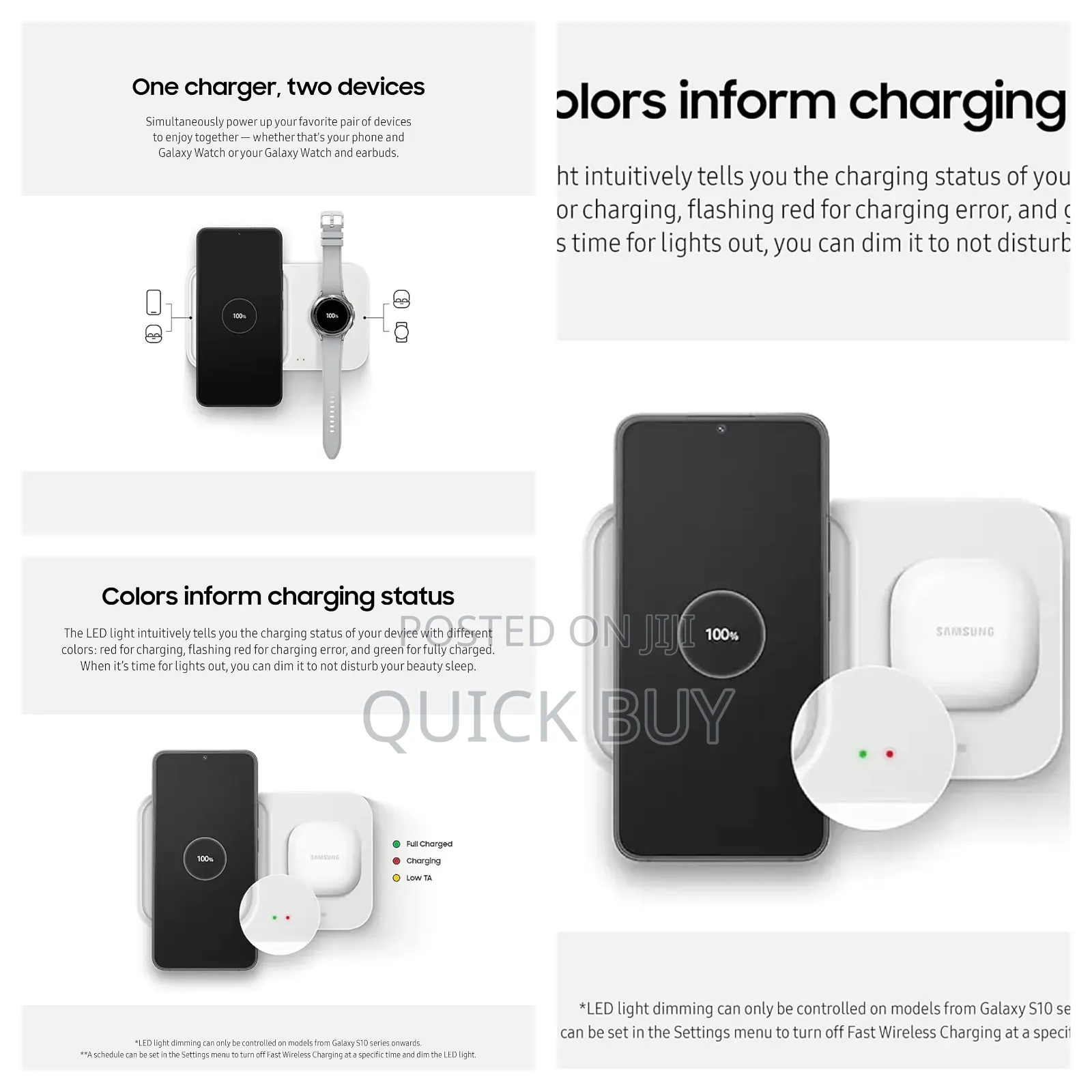 Samsung Super Fast Wireless Charger Duo