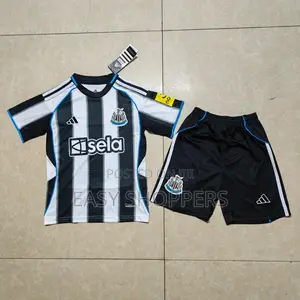 Newcastle United Fc Home Kids Kit,A Jersey and Shorts.