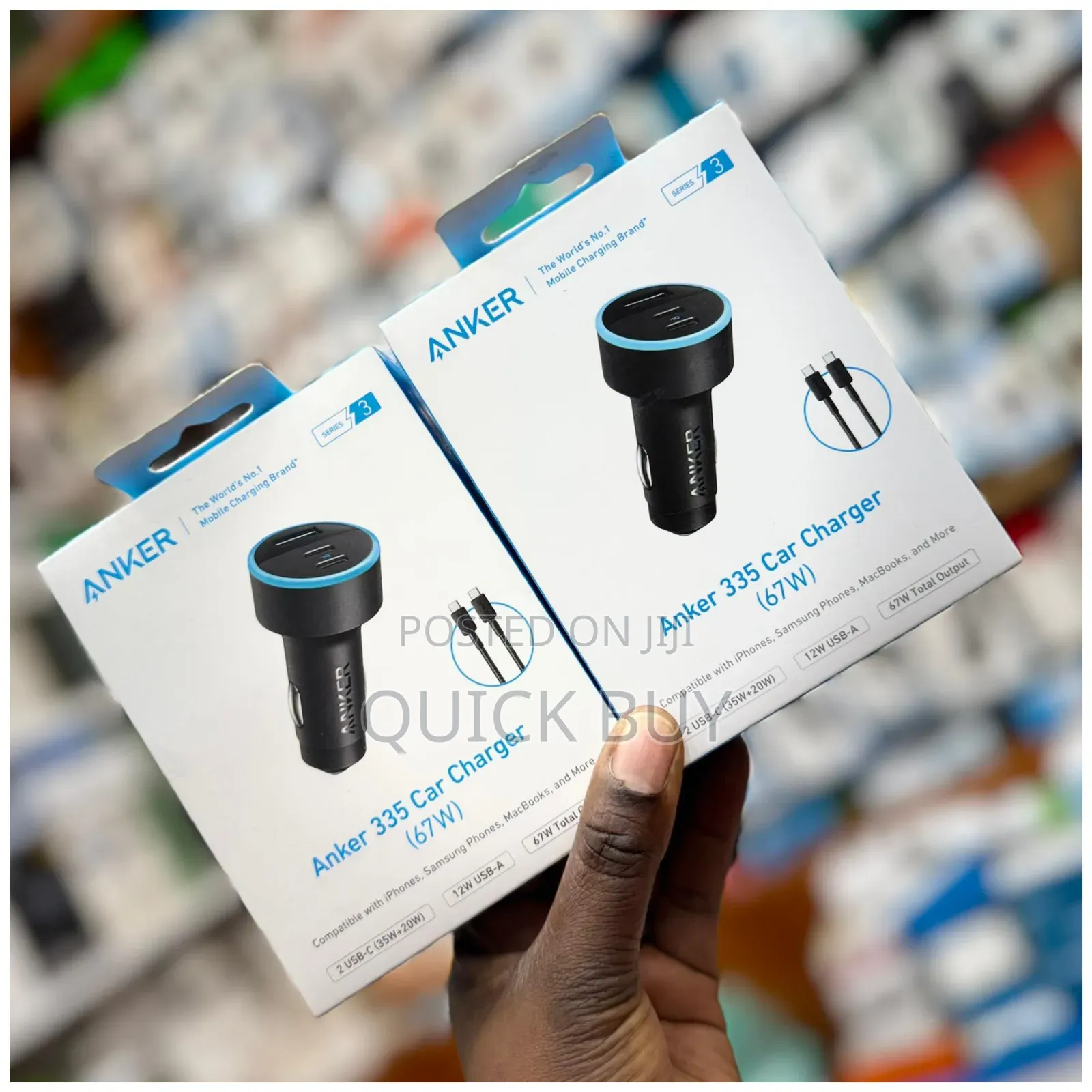 Anker 335 Car Charger (67w)