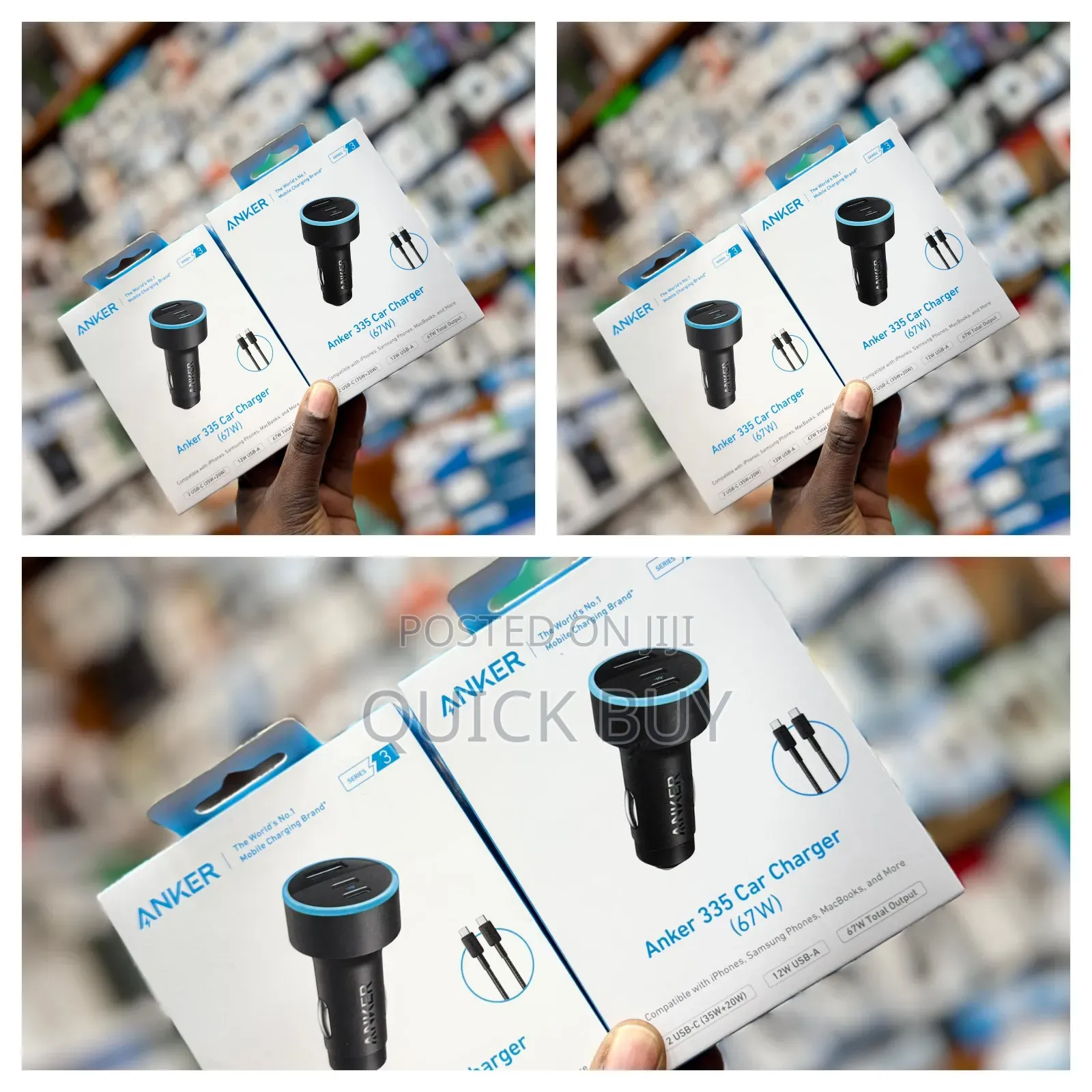 Anker 335 Car Charger (67w)
