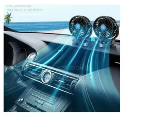 Electric Dual Head Cooling Vehicle Fan