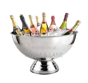 Double Wall Insulated Stainless Steel Ice Container Ice Bucket
