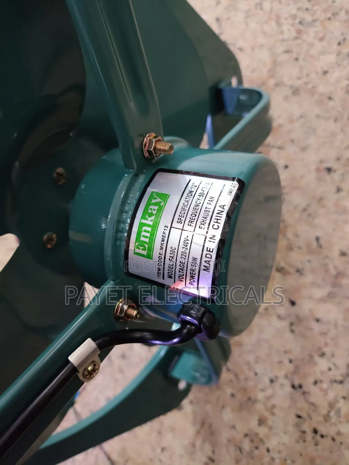 12 Inch Exhaust Kitchen Fan