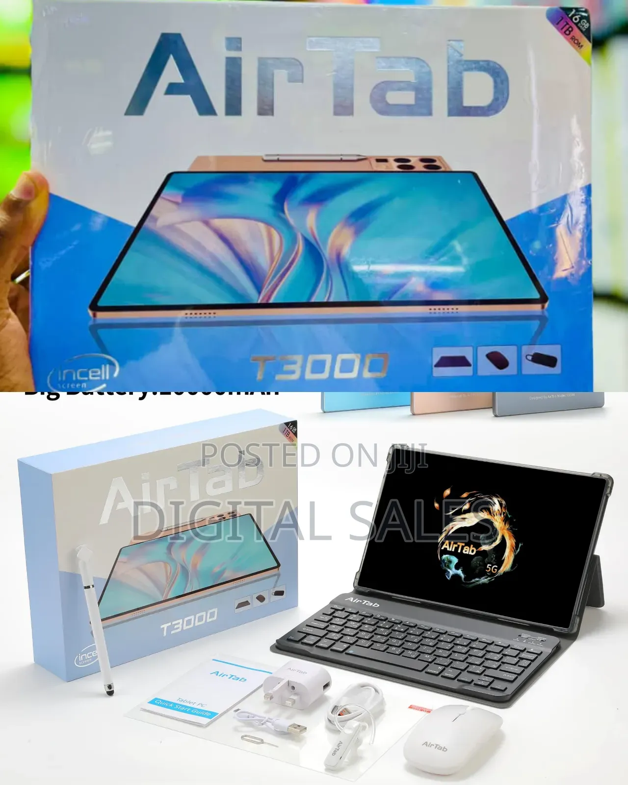 Electric Air Tab T3000