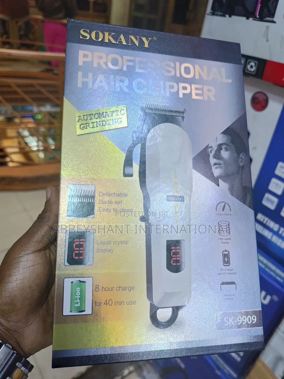 Professional Hair Clipper/Hair Machine Sokany