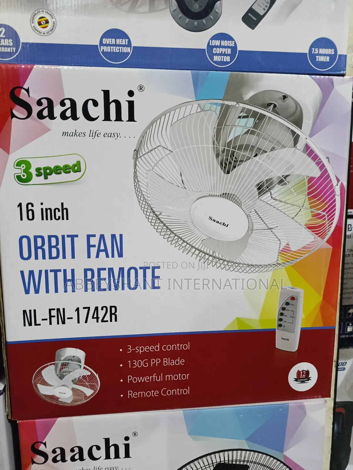 Remote Ceiling Fan/ Saachi Remote Ceiling Fan