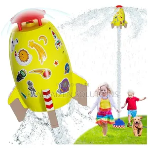 Outdoor Kids Rocket Launcher Sprinkler Water Toy
