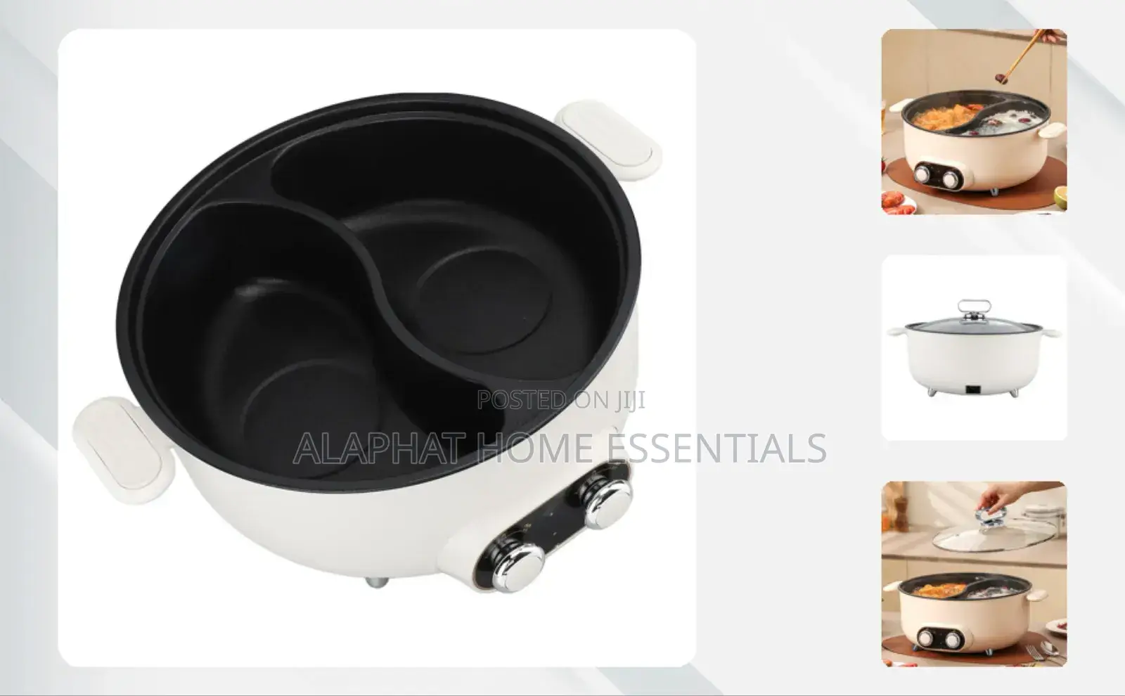 Electric Double Cooking Pot