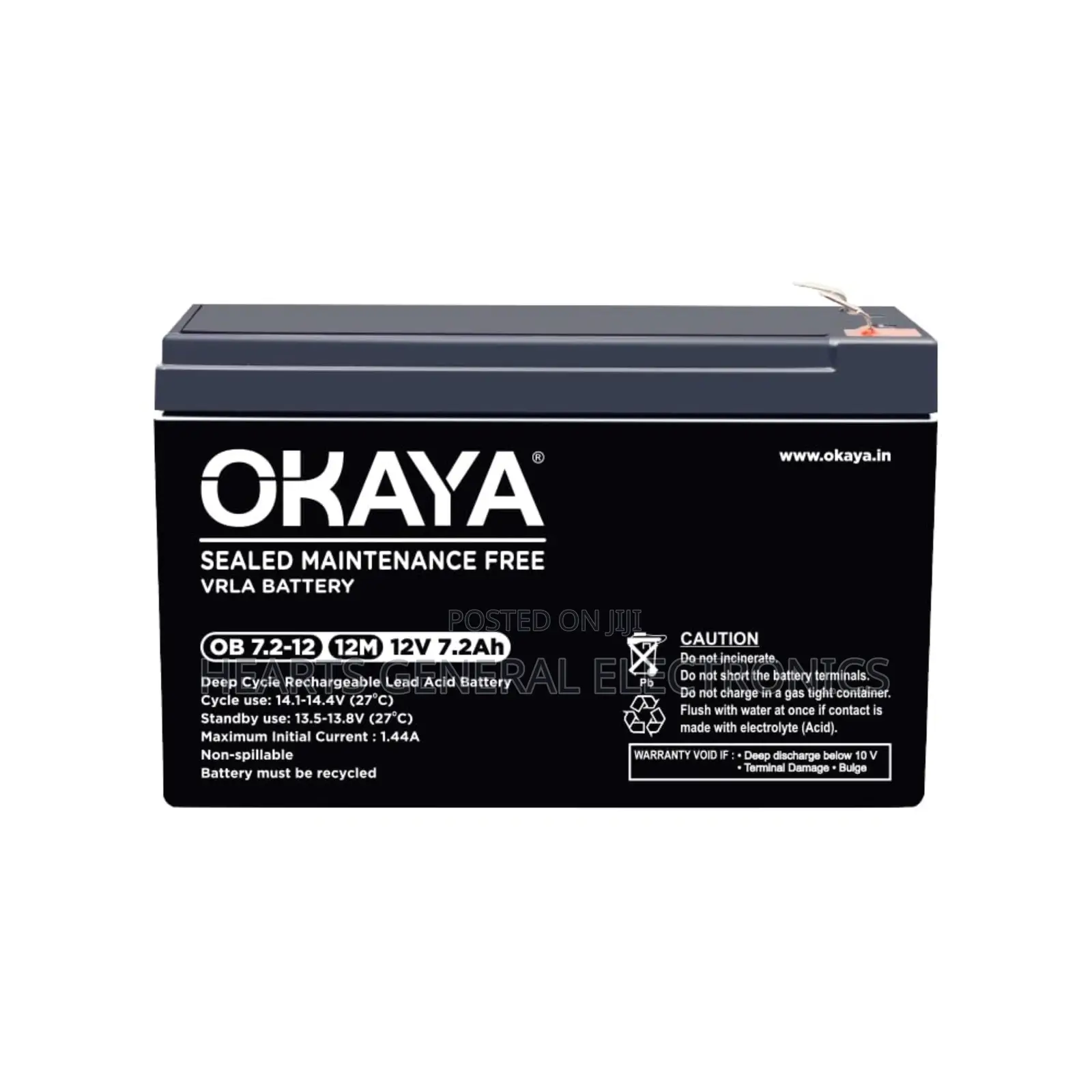 Backup Ups Battery 12v 7amp