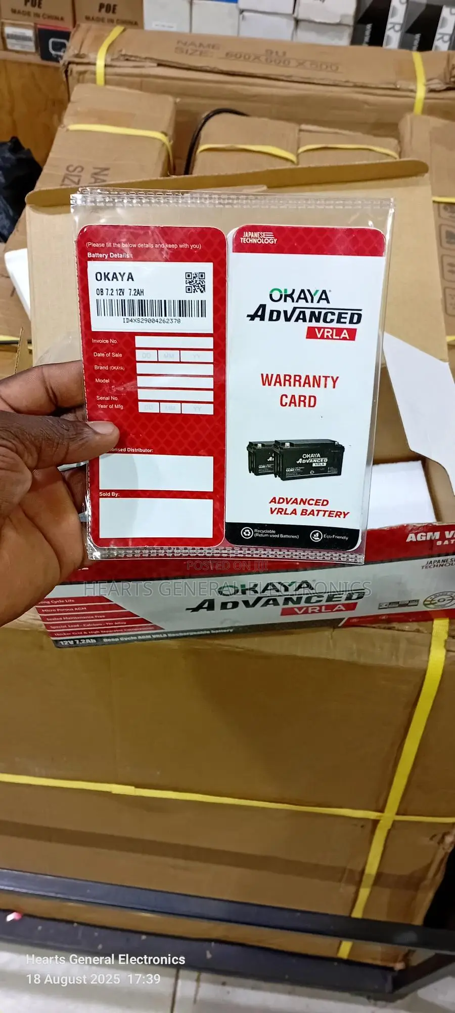 Backup Ups Battery 12v 7amp
