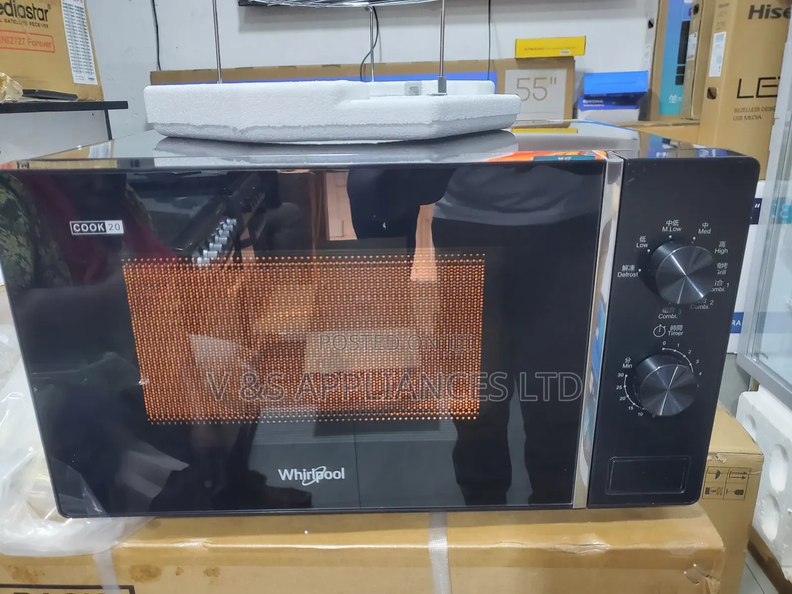 20l Whirlpool Microwave