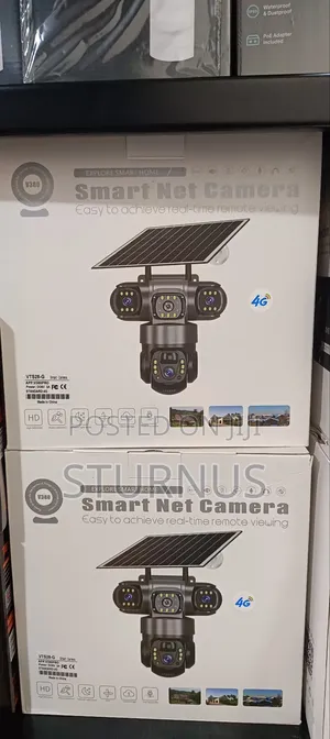Solar PTZ Camera 2 3 Lens