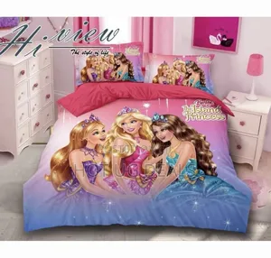 Kids Duvet With 1 Bedsheet& 2 Pillowcases- Pink