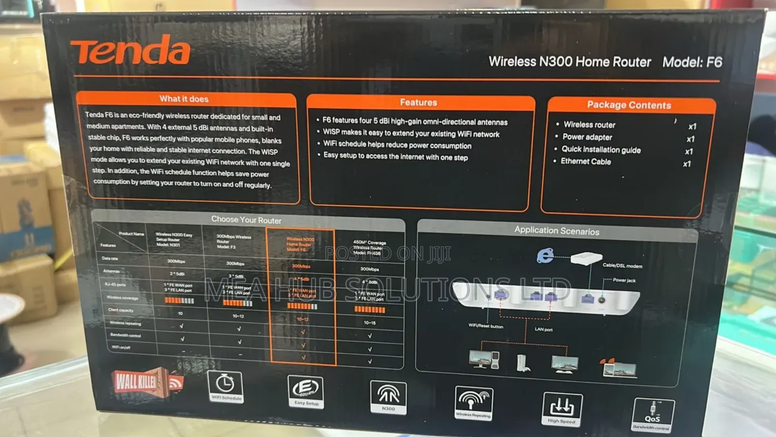 Tenda F6 Wireless Router