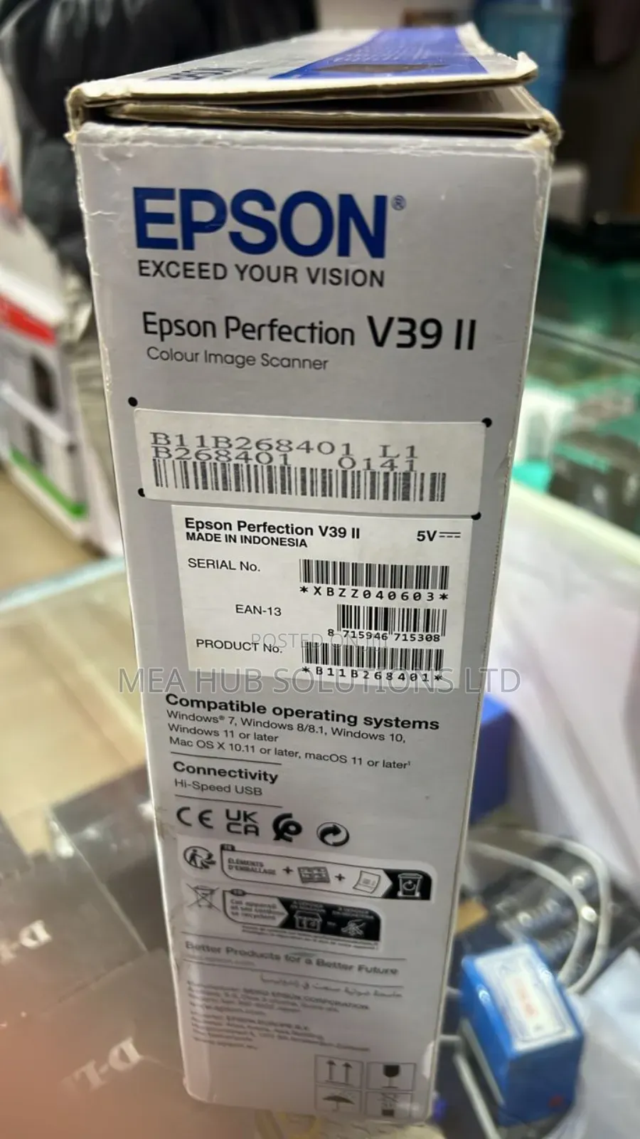Epson Perfection V39 Ii