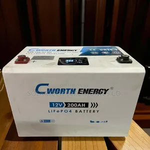 Sustainable Energy: Cworth 200ah Lifepo4 Battery