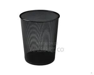 Black Mesh Metallic Bin