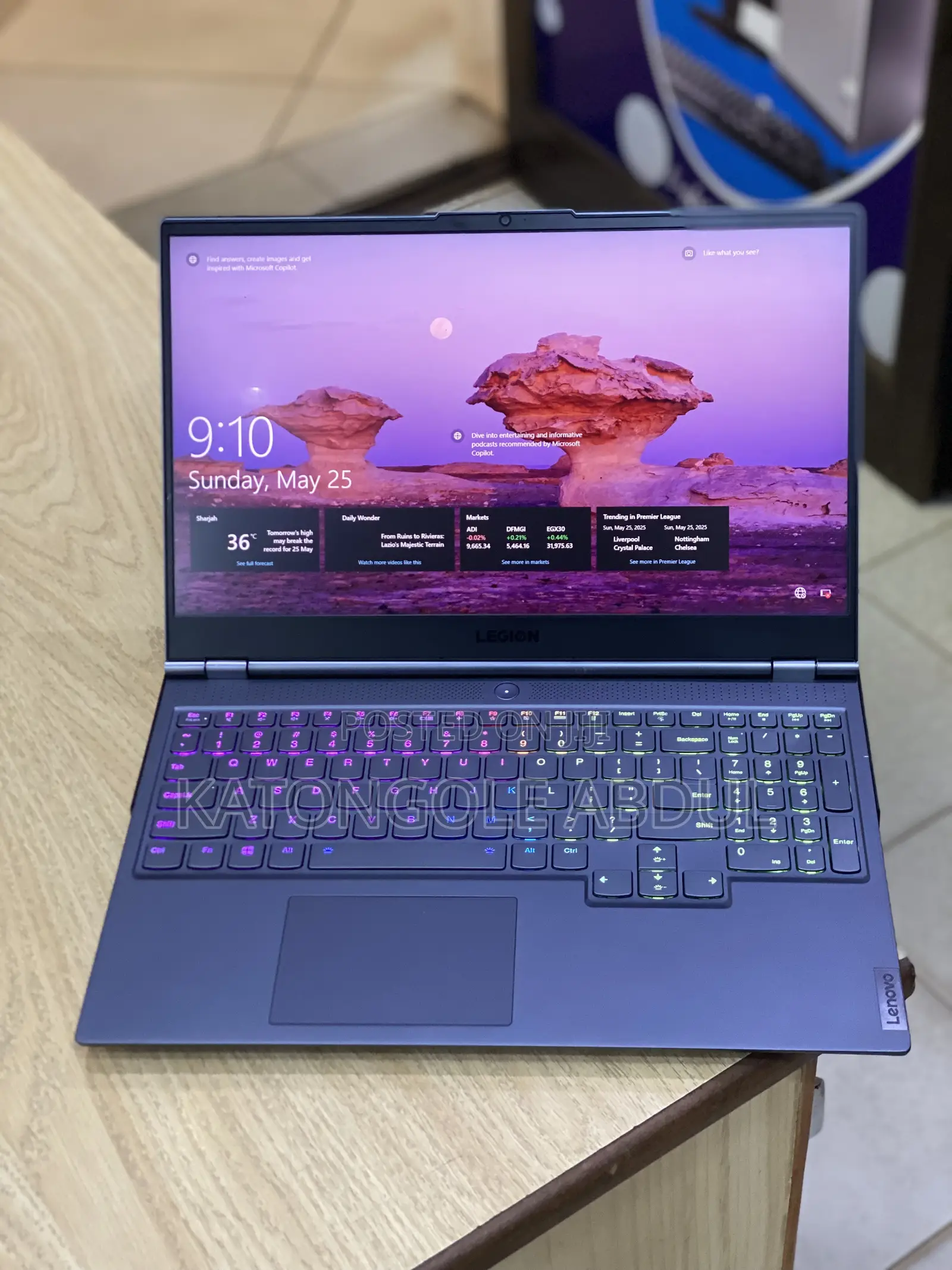New Laptop Lenovo Legion 7 16GB Intel Core I7 SSD 512GB