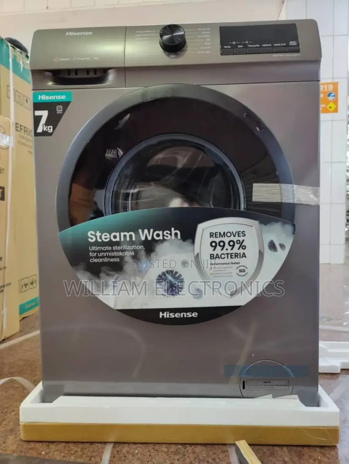 Hisense 7kg Front Loader Washing Machine/Hisense Washing Machine