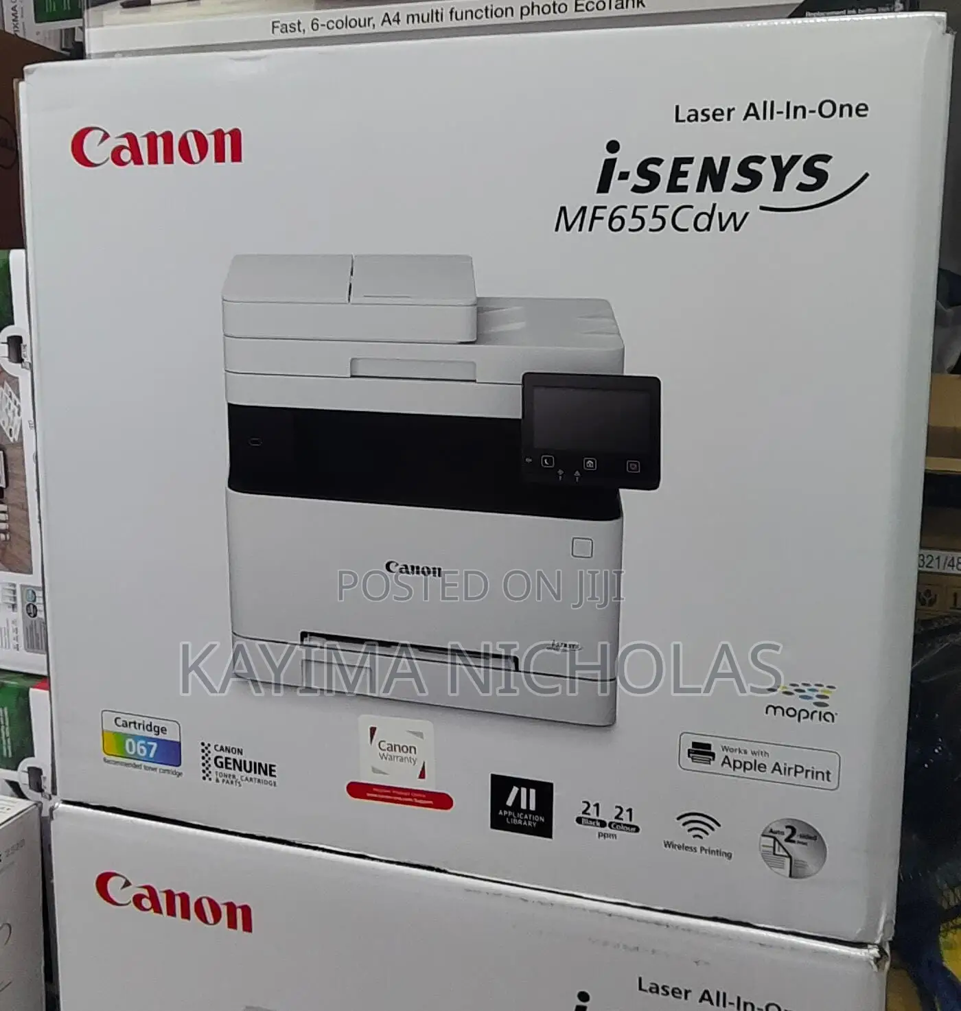 Canon Laser All in One I-Sensys Mf655cdw