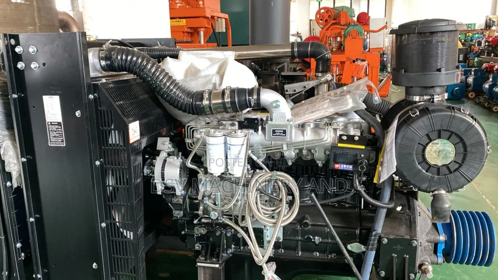 Open 191kw/239kva Open Diesel Generator With Pump