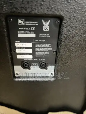 RCF 18” Single Bass