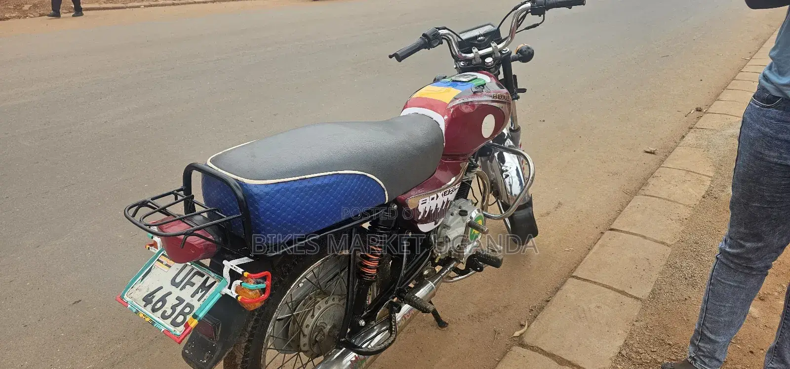 Bajaj Boxer 2018 Red