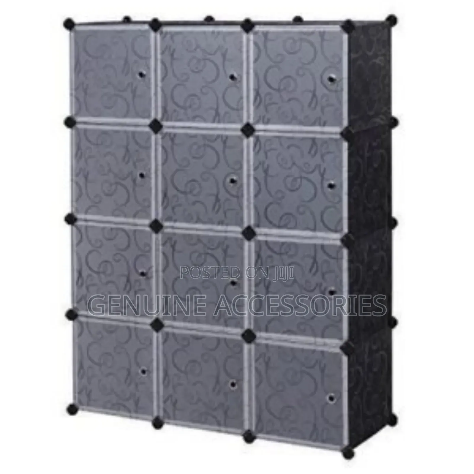 3 Column Plastic Closet