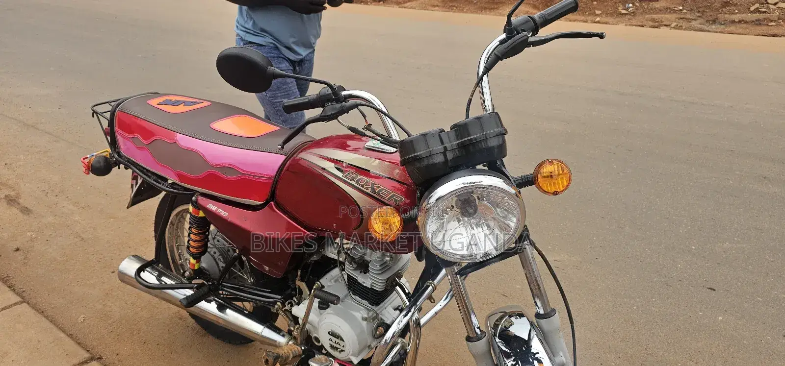 Bajaj Boxer 2023 Red