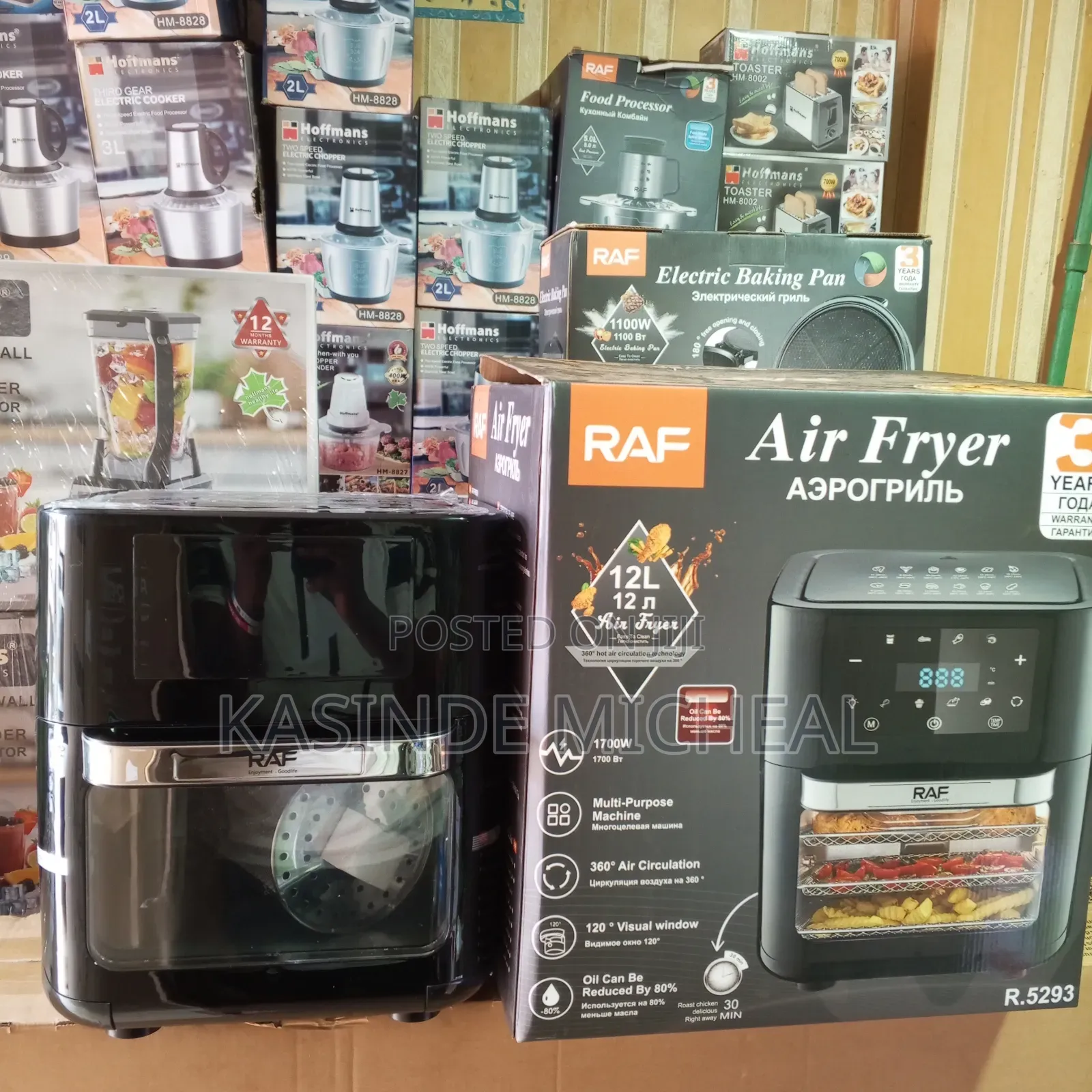 12litres Raf Air Fryer