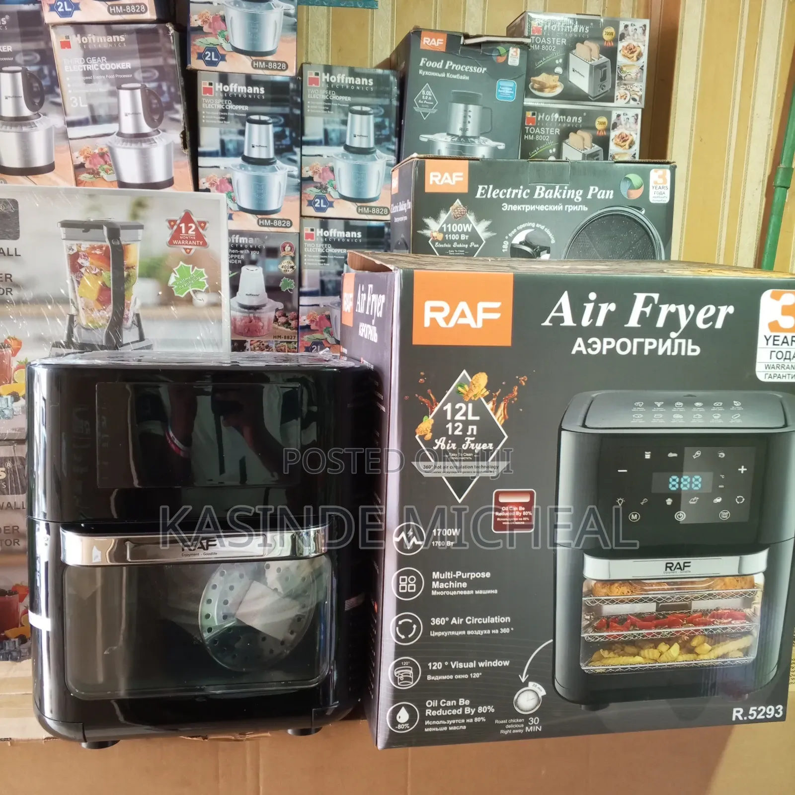 12litres Raf Air Fryer