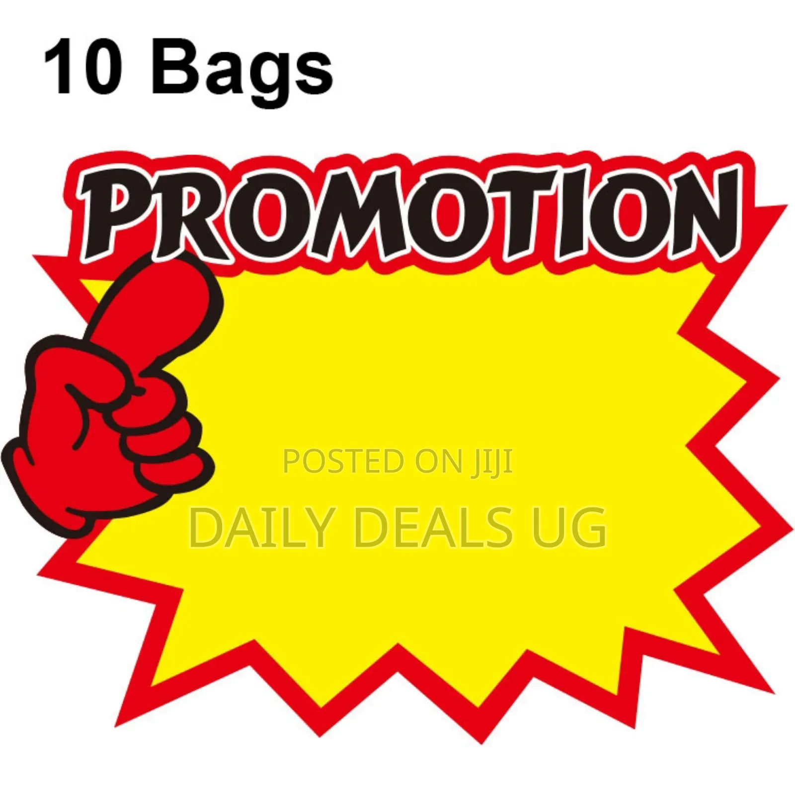 Promotion Display Sign Stickers Pack of 10 Bags