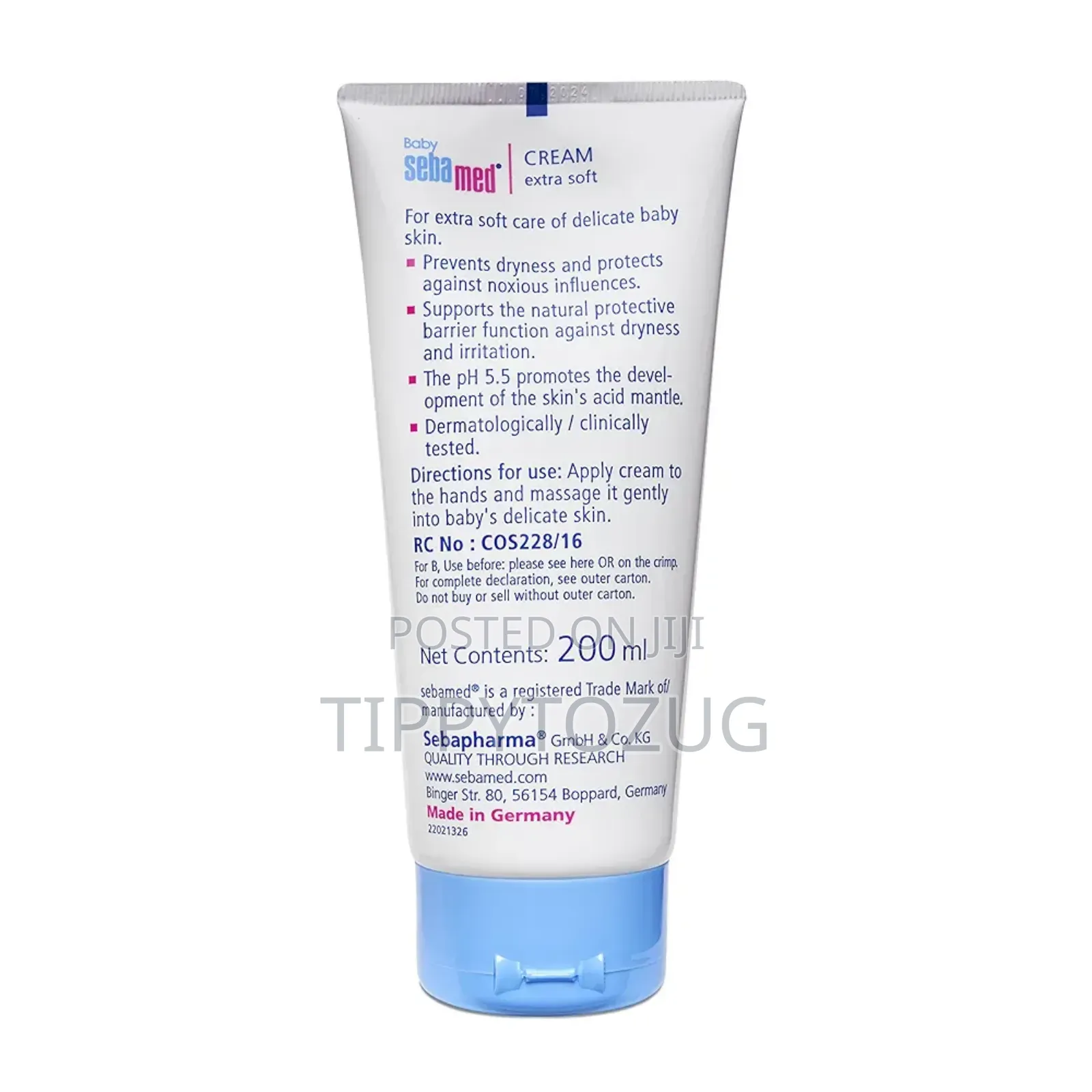 Sebamed Baby Cream Soft 200ml