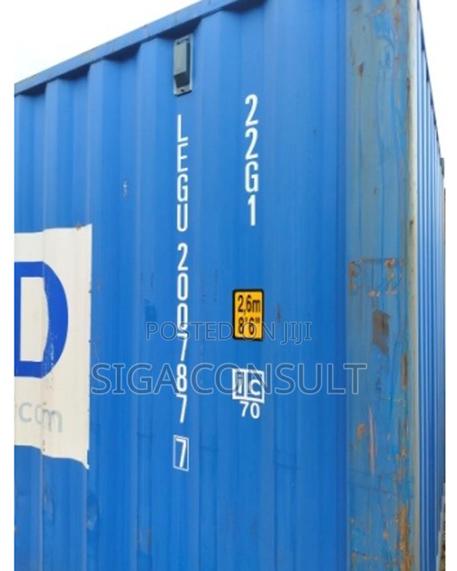 New Clean 20ft Cargo Container on Sale in Kazinga