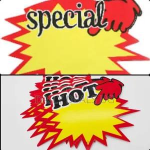 Pop Price Tags 10pcs