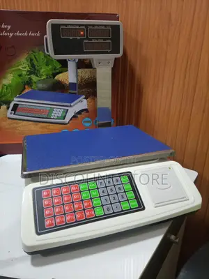 Weighing Scale 50kg Weigh With Receipt Printer Digital Weighing Scale