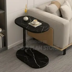 Black Bedside Table