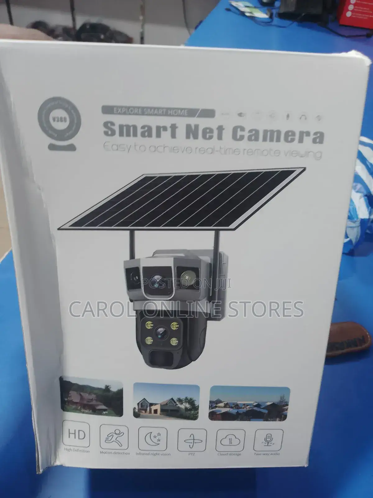 Smart Solar Camera With Motion Sensor