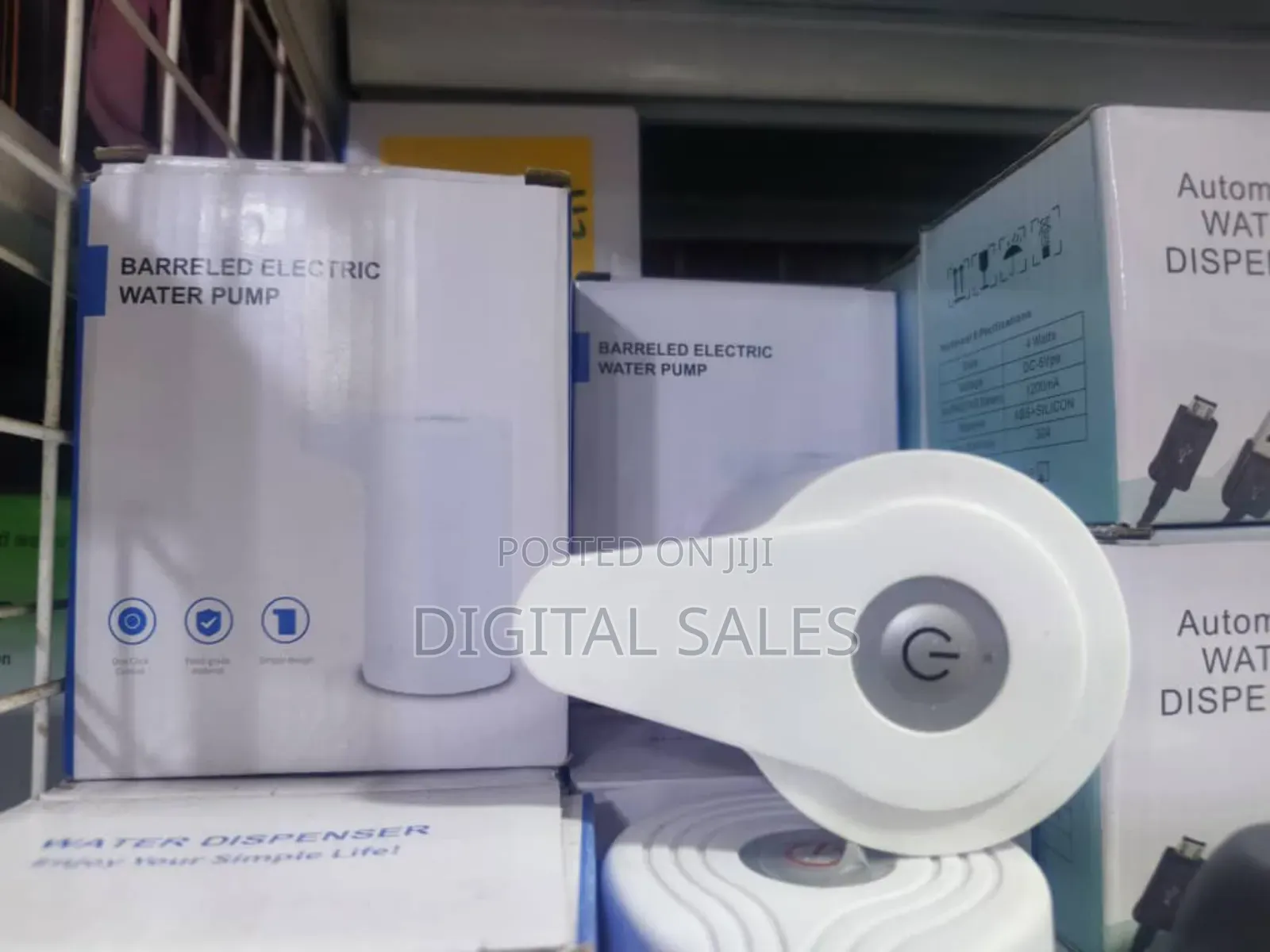 White Automatic Water Dispenser