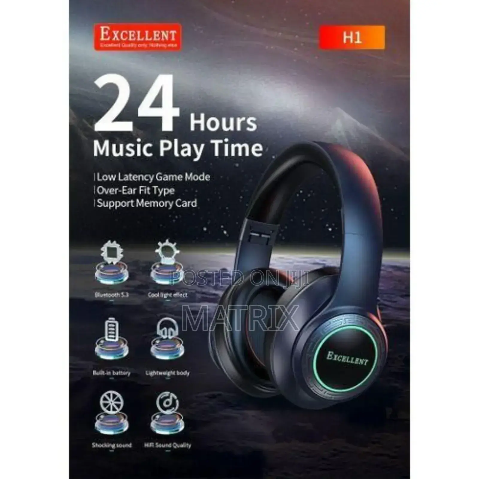 Excellent Wireless Extra Bass Headphone