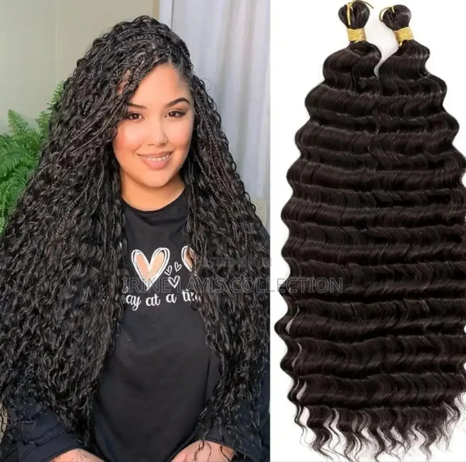 Deep Curls Hair Braids