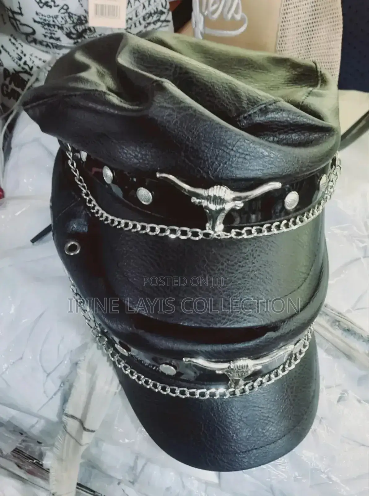 Men's Leather Caps