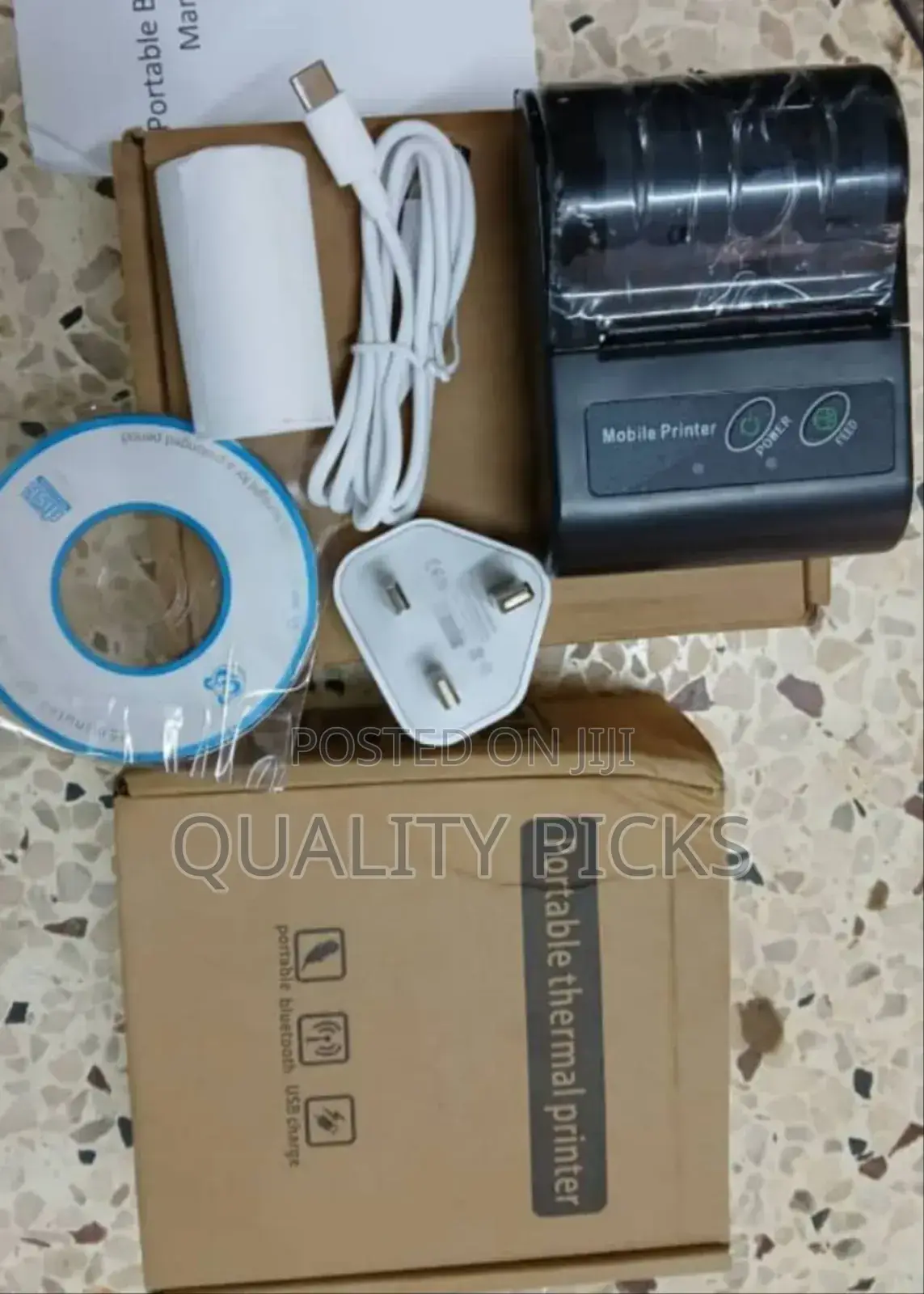 Mobile Printer Pm200 Bluetooth Printer 58mm.