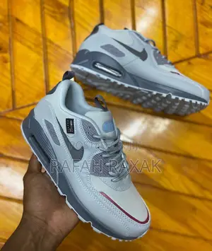 Original Classic Grey Nike Air Max 90 Sneakers