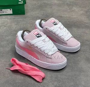 Original Women’S Pink Puma Suede Xl Sneakers
