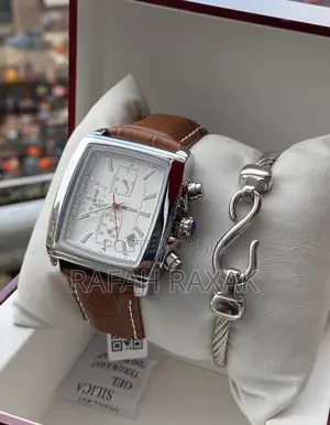 Original Classic Megir Wrist Watch And Bangle